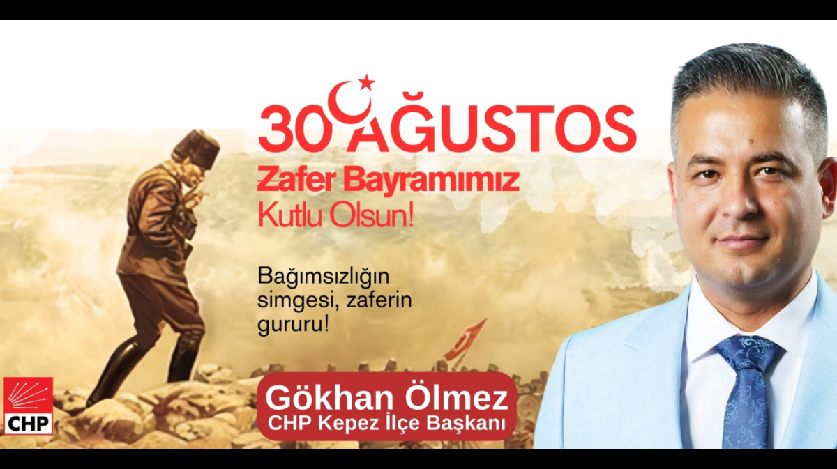 30 Ağustos CHP Kepez