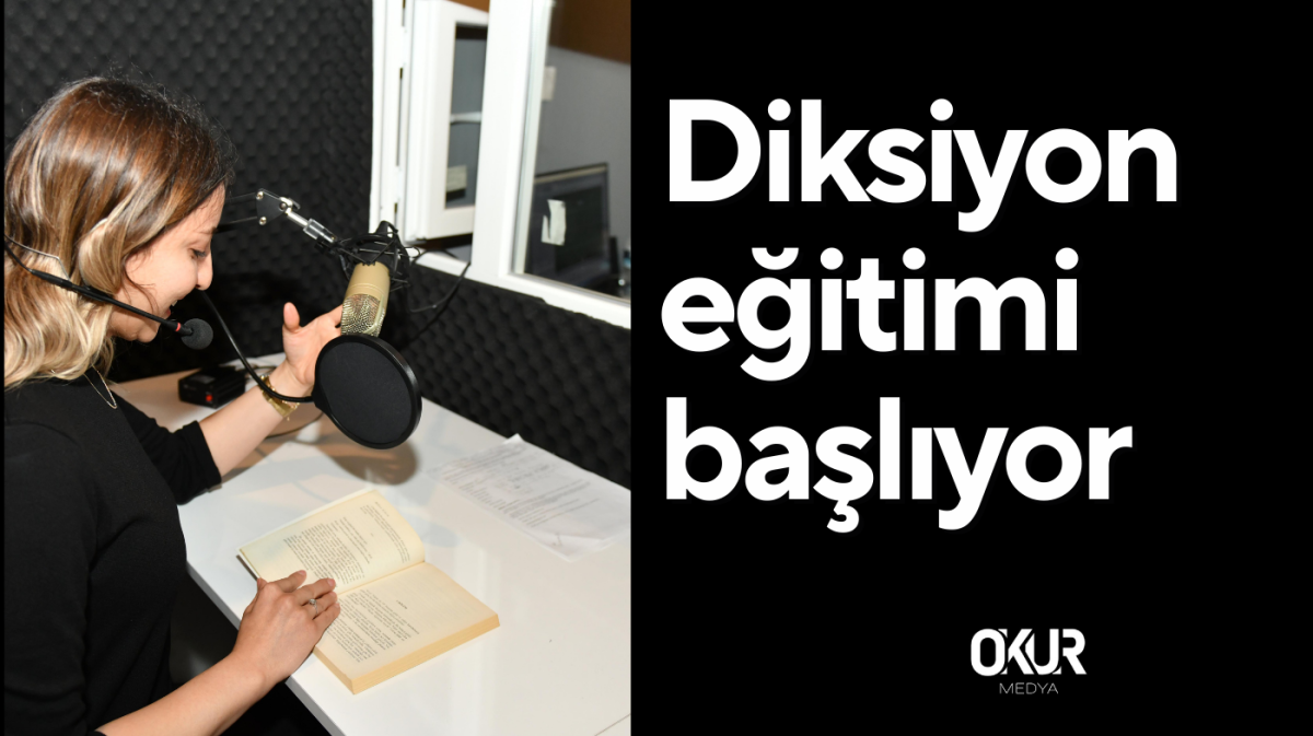 Diksiyon eğitimi başlıyor