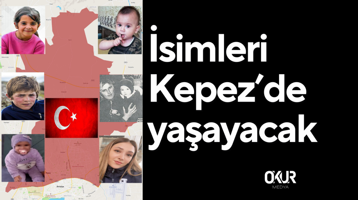 İsimleri Kepez’de yaşayacak