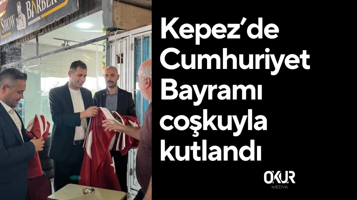 Kepez’de Cumhuriyet Bayramı coşkuyla kutlandı